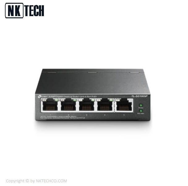 سوئیچ شبکه تی پی لینک TL-SG1005P V2