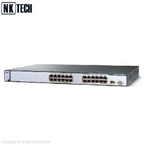 سوئیچ شبکه سیسکو WS-C3750-24TS-S