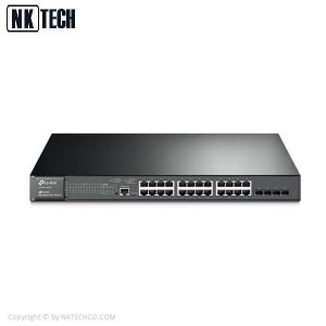 سوئیچ شبکه تی پی لینک T2600G-28MPS (TL-SG3424P) V4