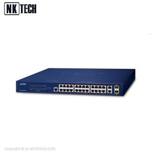 سوئیچ شبکه پلنت مدل FGSW-2624HPS4