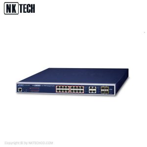 سوئیچ شبکه پلنت مدل GS-4210-16P4C