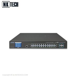 سوئیچ شبکه پلنت مدل GS-5220-24T4XVR