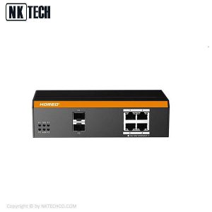 سوئیچ شبکه PoE صنعتی هورد مدل IS104GPS-2F