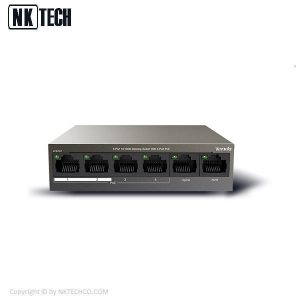 سوئیچ شبکه PoE تندا مدل TEF1106P-4-63W