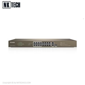 سوئیچ شبکه PoE تندا مدل TEG1118P-16-250W