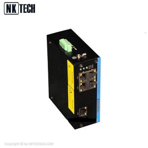 سوئیچ شبکه صنعتی فایبریج F6-1GX4TX
