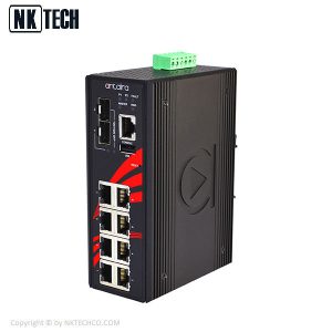 سوئیچ شبکه صنعتی آنتایرا LMP-1002G-SFP