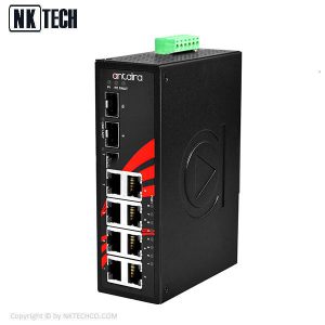 سوئیچ شبکه صنعتی آنتایرا LNP-1002G-SFP