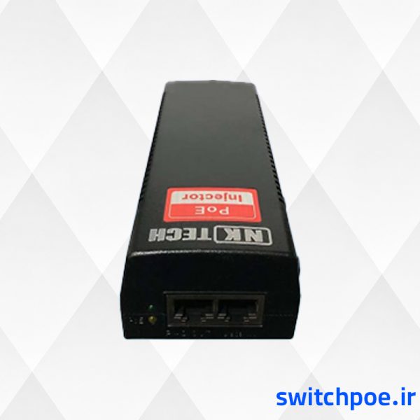 PoE اینجکتور شبکه انکاتک 90 وات مدل NK-90G