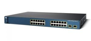 سوئیچ شبکه سیسکو مدل WS-C3560-24PS-S