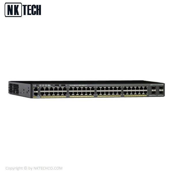 سوئیچ شبکه سیسکو مدل C1-C2960X-48FPS-L