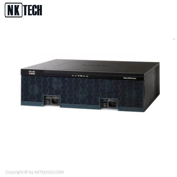 روتر شبکه سیسکو مدل C3945E-VSEC-CUBEK9