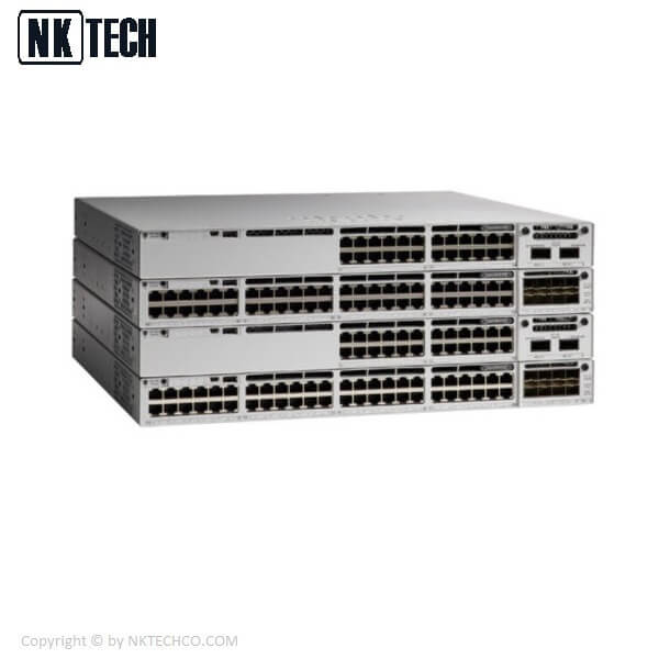 سوئیچ شبکه سیسکو مدل C9300L-48T-4X-10A