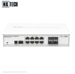 سوئیچ شبکه مدیریتی میکروتیک مدل CRS112-8G-4S-IN