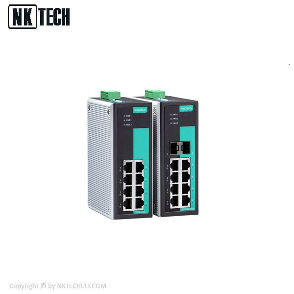 سوئیچ شبکه صنعتی موگزا 8 پورت EDS-G308-2SFP-T