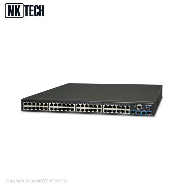 سوئیچ شبکه پلنت مدل GS-2240-48T4X