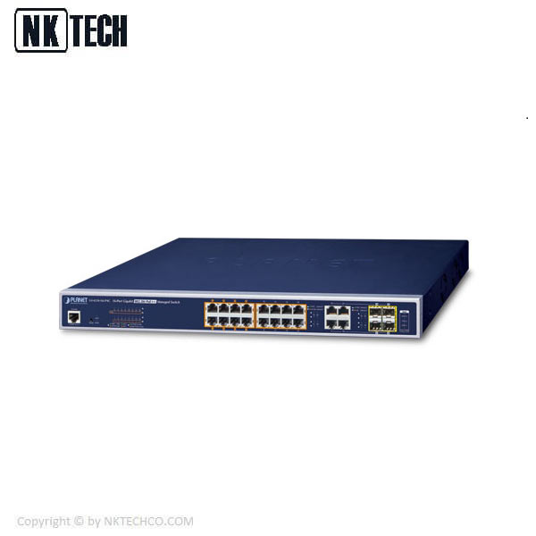سوئیچ شبکه پلنت مدل GS-4210-16UP4C
