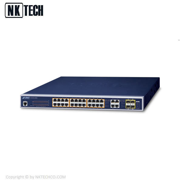 سوئیچ شبکه پلنت مدل GS-4210-24P4C GS-4210-24PL4C