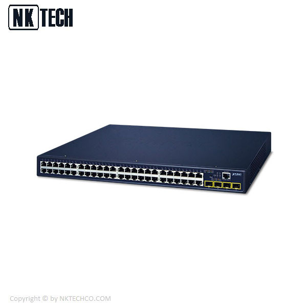 سوئیچ شبکه پلنت مدل GS-4210-48T4S