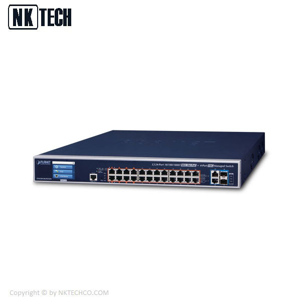 سوئیچ شبکه پلنت مدل GS-6320-24UP2T2XV
