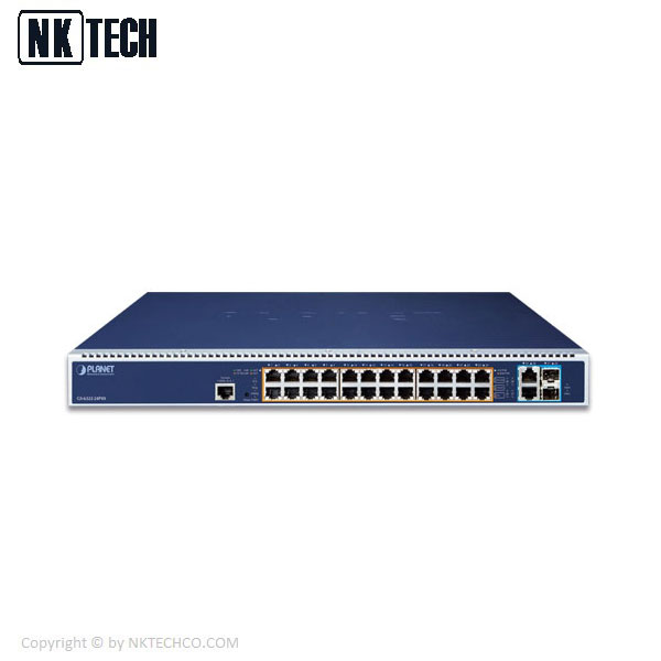 سوئیچ شبکه پلنت مدل GS-6322-24P4X