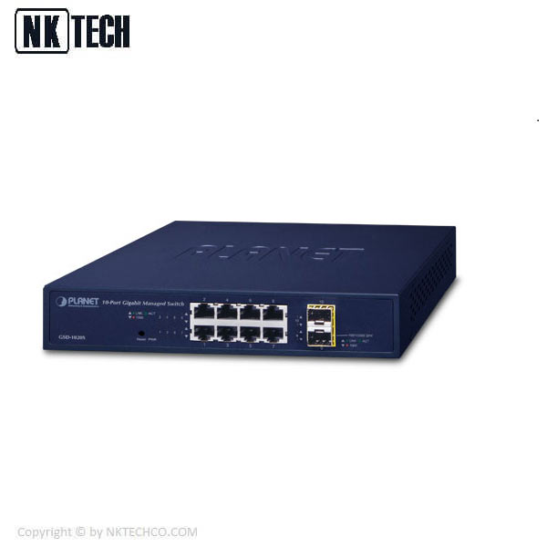 سوئیچ شبکه پلنت مدل GSD-1020S
