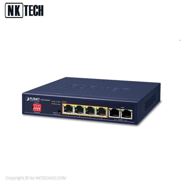 سوئیچ شبکه پلنت مدل GSD-604HP