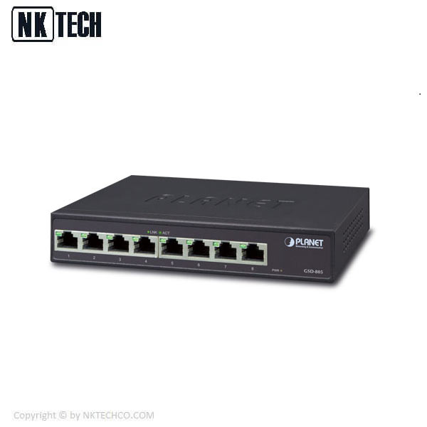 سوئیچ شبکه پلنت مدل GSD-805