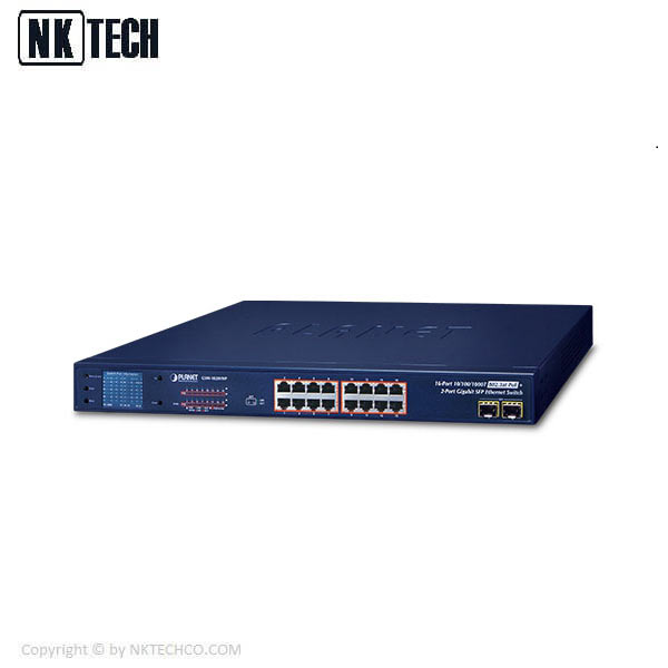 سوئیچ شبکه پلنت مدل GSW-1820VHP