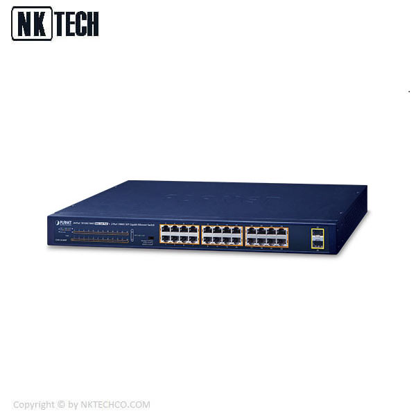 سوئیچ شبکه پلنت مدل GSW-2620HP