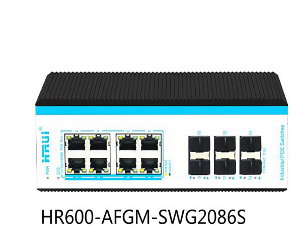 سوئیچ شبکه hrui مدل HR600-AFGM-SWG2086AS