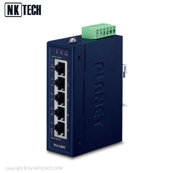 سوئیچ شبکه پلنت مدل IGS-500T