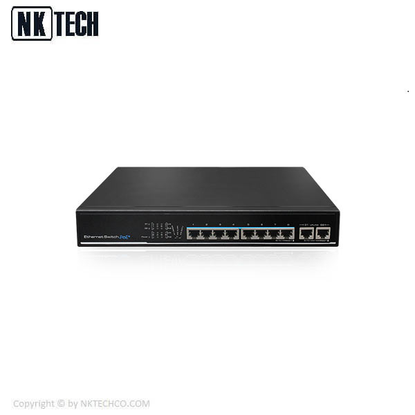 سوئیچ 8 پورت PoE یوتپو SF10P-HM