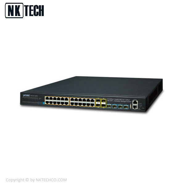 سوئیچ شبکه پلنت مدل SGS-6341-24P4X