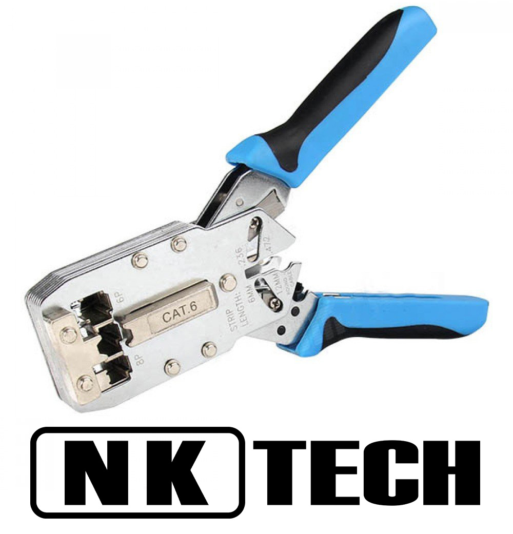 آچار کریمپینگ شبکه مدل NKTECH TL-DK-2810R