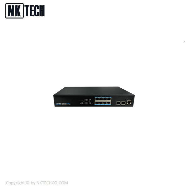 سوئیچ 8 پورت PoE یوتپو UTP3-GSW0802S-MTP150