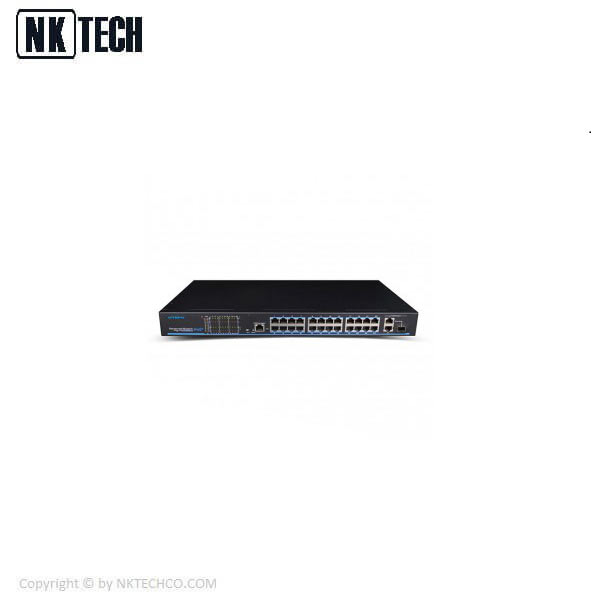 سوئیچ 24 پورت PoE یوتپو UTP3-GSW2404TS-P420