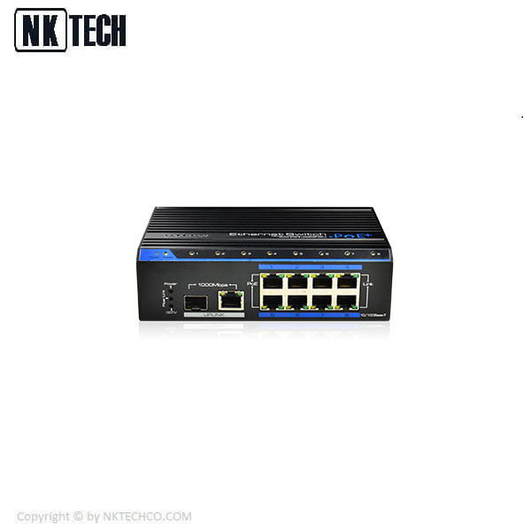 سوئیچ صنعتی 8 پورت PoE یوتپو UTP7208E-POE-A1