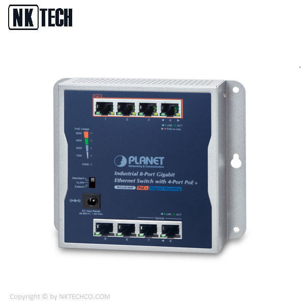 سوئیچ شبکه پلنت مدل WGS-814HP
