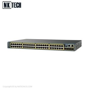 سوئیچ شبکه سیسکو مدل (WS-C2960S-F48FPS-L (USED