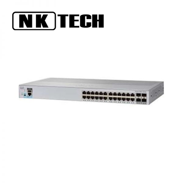 سوئیچ شبکه سیسکو مدل Cisco WS-C2960L-24TQ-LL