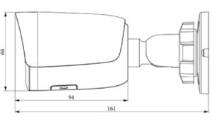 دوربین آی پی تیاندی تحت شبکه مدل TC-C32WSSpec-I5-E-Y-M-S-H-4mm-V4-0