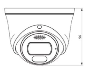 دوربین آی پی تیاندی تحت شبکه مدل TC-C35XQSpec-I3W-E-Y-2-8mm-V4-2