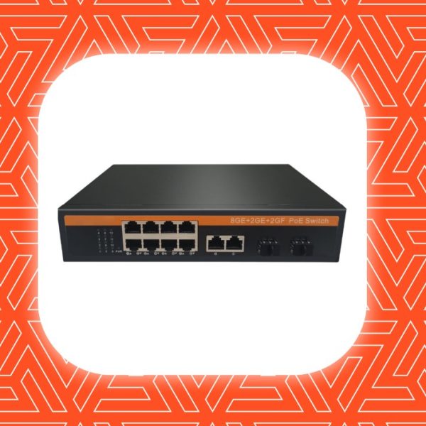 سوئیچ شبکه 8 پورت 1000 POE سری بلک مارینا مدل NK7084-GS