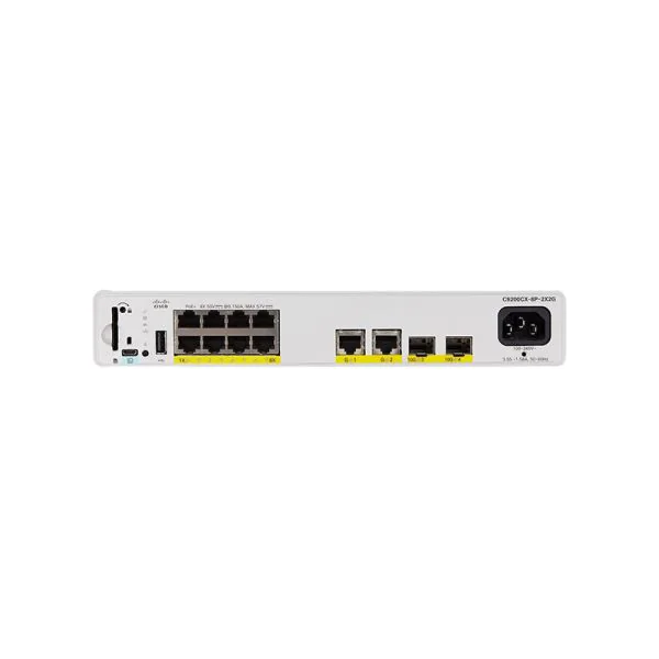 سوئیچ سیسکو مدل C9200CX-8P-2X2G-E