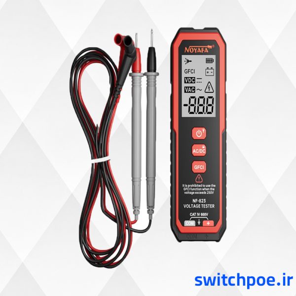 دستگاه تشخیص ولتاژ دیجیتال AC و DC نویافا NOYAFA NF-823