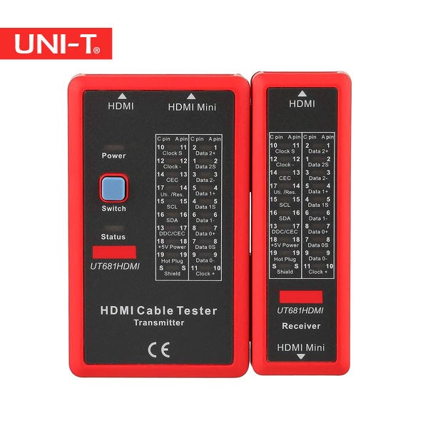 تستر کابل HDMI یونیتی مدل UNI-T UT681 HDMI