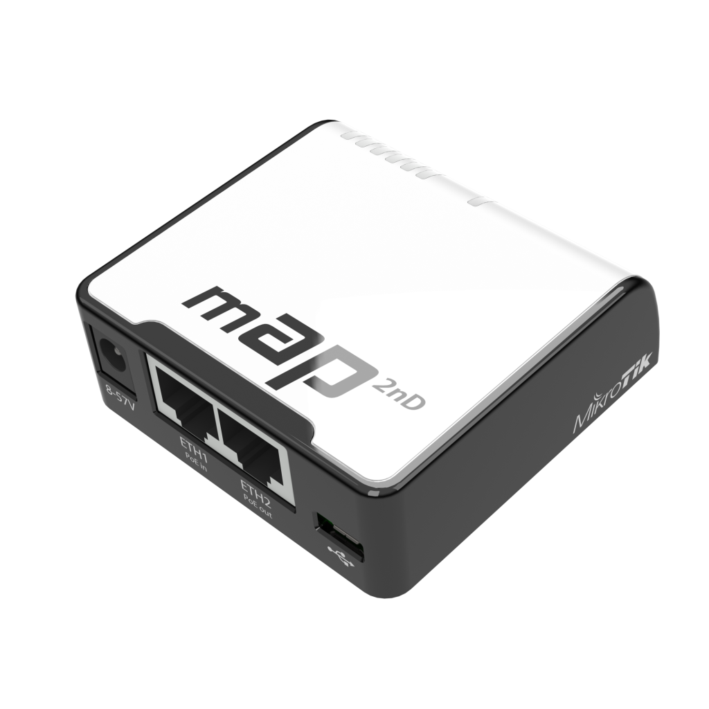 MikroTik mAP | اکسس‌پوینت کوچک 2.4GHz PoE