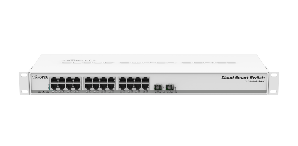 سوئیچ میکروتیک CSS326-24G-2S+RM