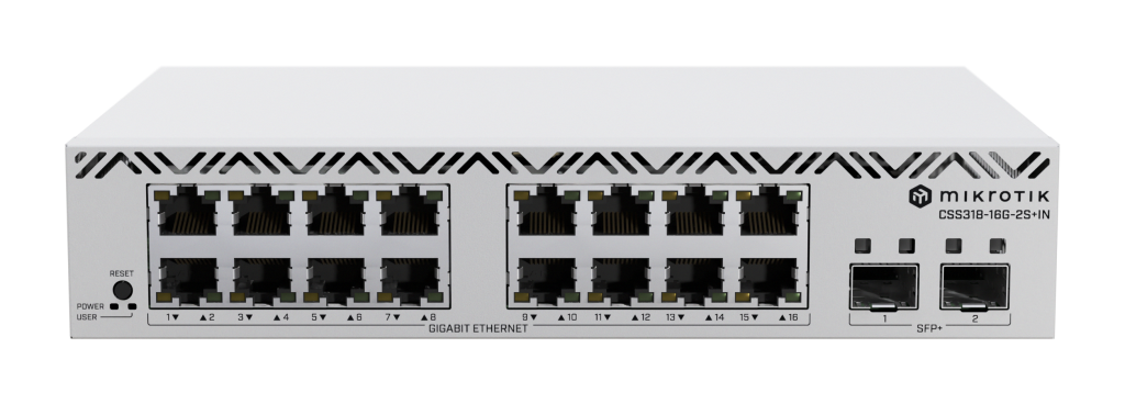 سوئیچ میکروتیک CSS318-16G-2S+IN